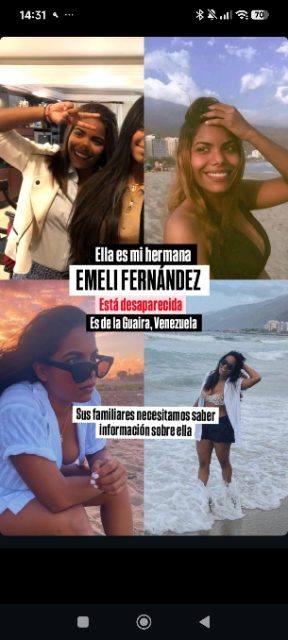 Foto de Emeli Fernandez Navas