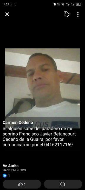 Foto de Francisco Javier Betancourt cedeño