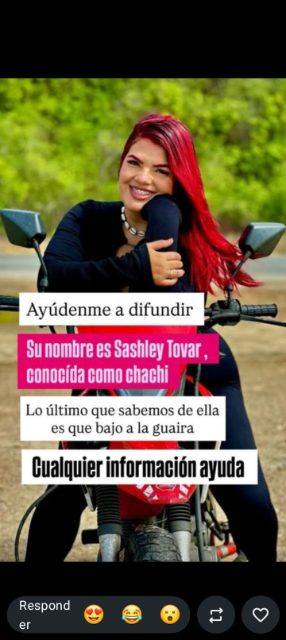 Foto de Sasheley Tovar