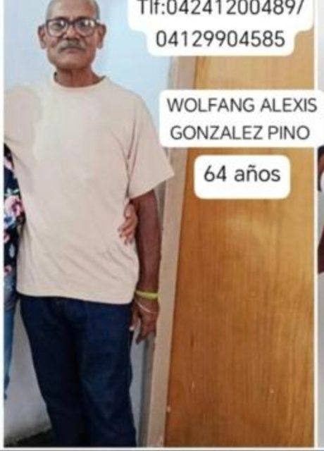Foto de Wolfang Alexis González Pino