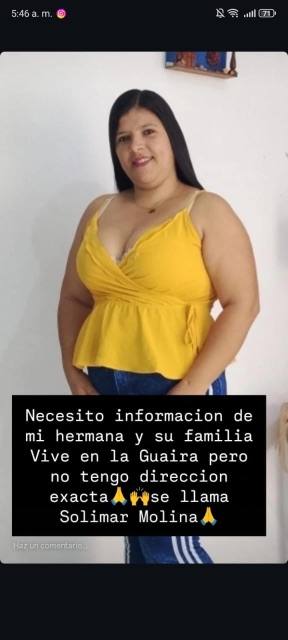 Foto de Solimar Andreina Molina Carrero