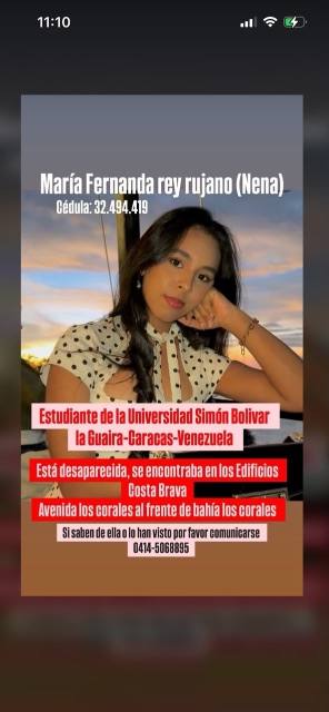 Foto de María Fernanda rey Rujano
