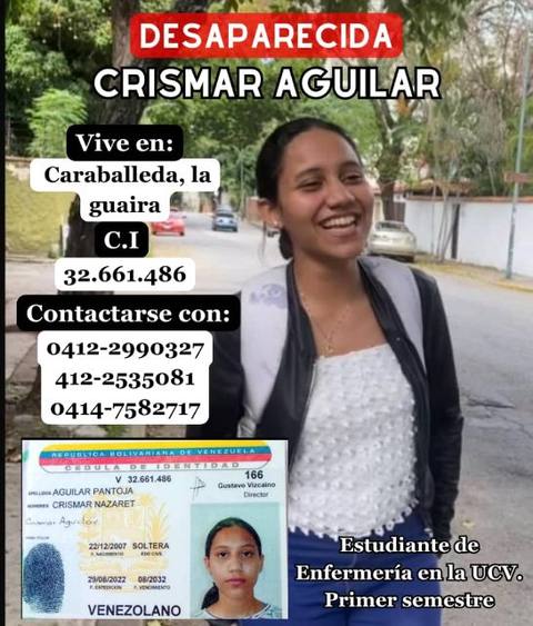 Foto de Crismar Nazareth Aguilar Pantoja