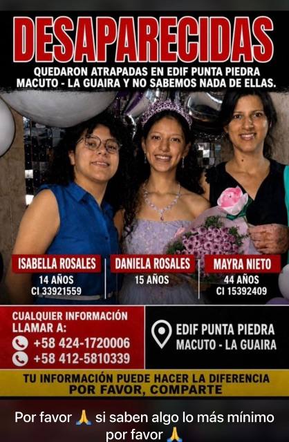 Foto de Isabela rosales Daniela rosales María nieto