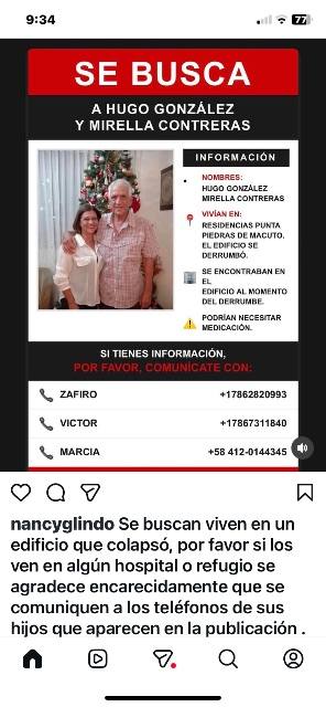 Foto de Hugo González y Mirella Contreras