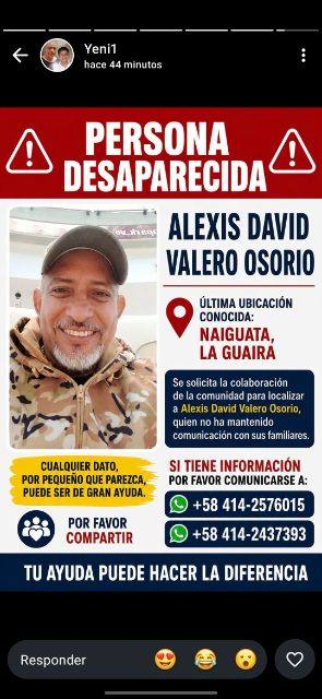 Foto de Alexis David Valero Osorio