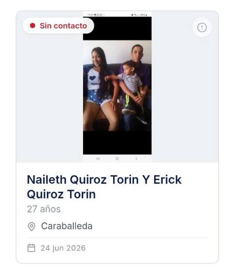 Foto de Erick y Naileth Quiroz Torin