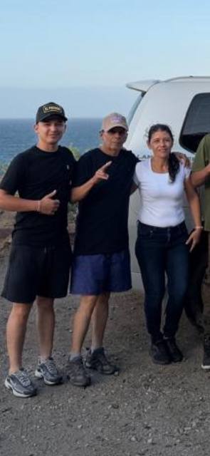 Foto de Antonio García, Alexander García, José Antonio García y Nancy Mejias