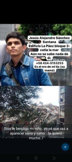 Foto de Jesús Alejandro Sánchez santana