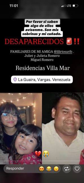 Foto de Juliet y Julieta Romero, Miguel Romero