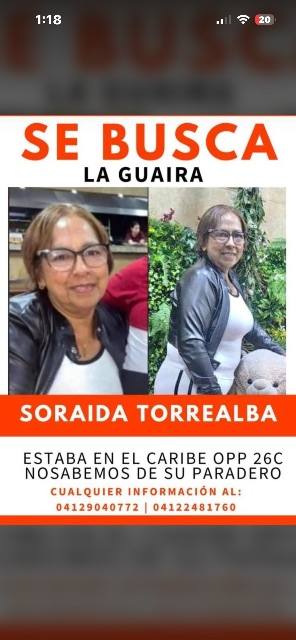 Foto de Soraida Torrealba