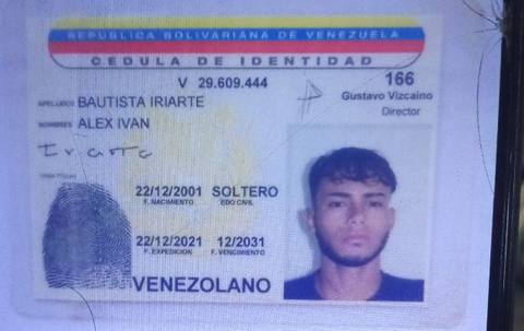 Foto de Alex ivan bautista irialte
