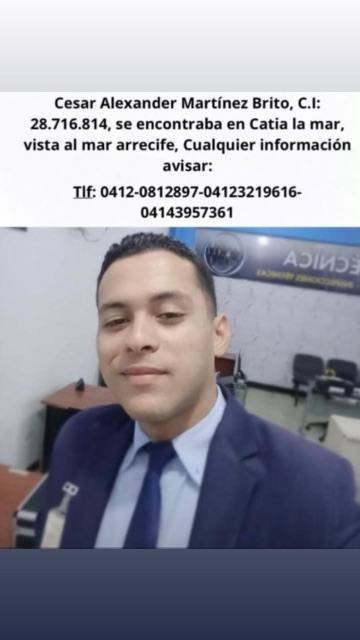Foto de Cesar Alexander Martínez brito