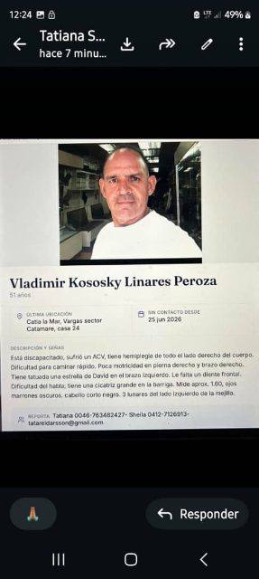 Foto de Vladimir Kososky Linares Peroza