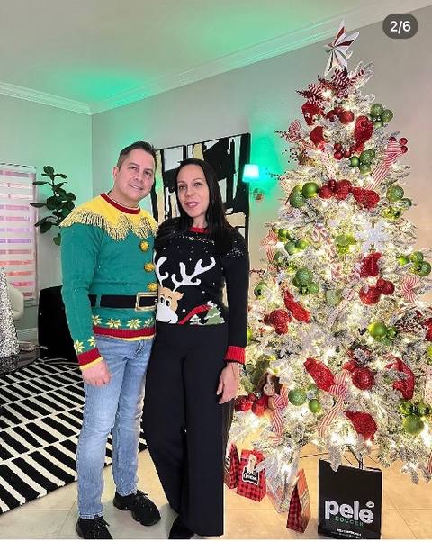 Foto de Maikel Dávila y Elsa Salazar