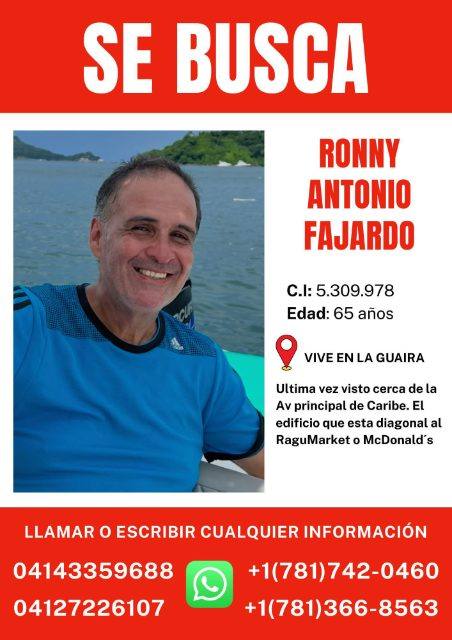 Foto de Ronny Antonio fajardo