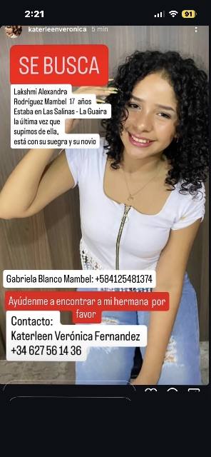 Foto de Lakhsmy Alexandra Rodríguez mambel