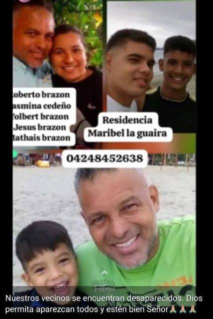 Foto de Mathias Brazon, Yasmina Cedeño,Jesus Brazon, Yolbert Brazon,Roberto Brazon
