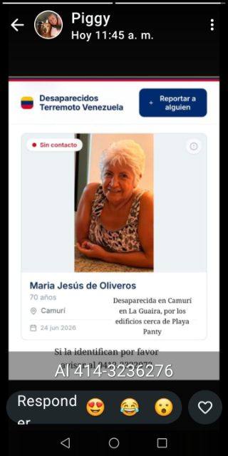 Foto de Maria de Jesús Oliveros de Natera