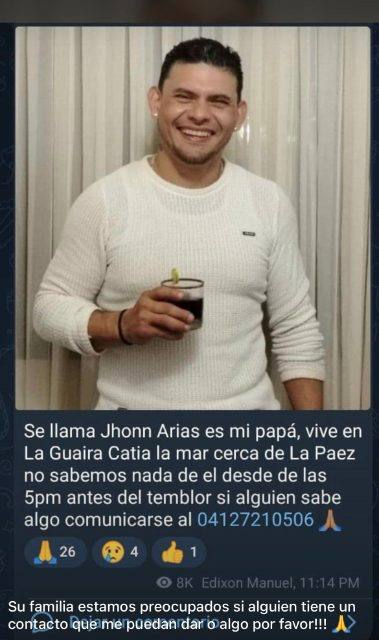 Foto de Jhon Arias