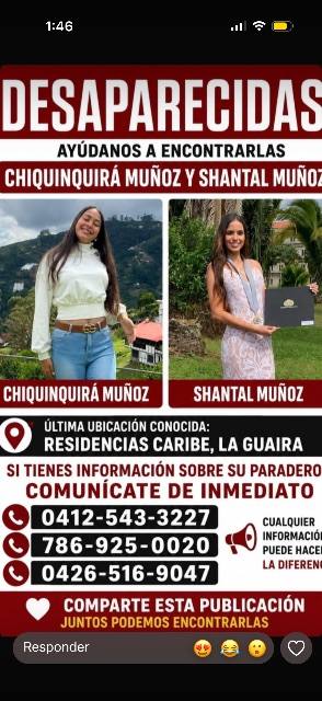 Foto de Chiquinquira muñoz Y shantal Muñoz