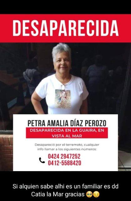 Foto de Petra Amalia Díaz Perozo