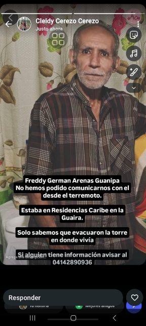 Foto de Freddy Germán Arenas Gcaribeuanipa