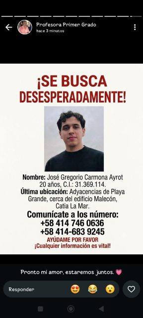 Foto de José Gregorio Carmona Ayrot