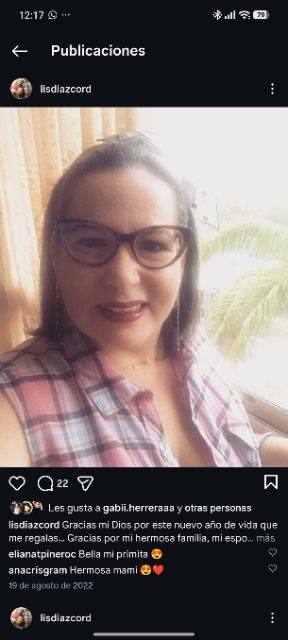 Foto de Lissette Díaz