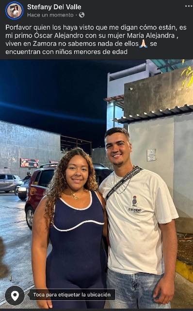 Foto de Maria Alejandra y Oscar madrid