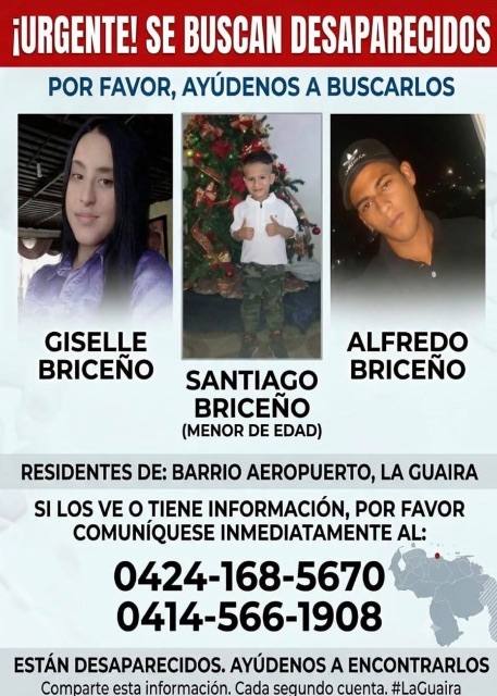 Foto de Guiselle Briceño Santiago Briceño Alfredo Briceño