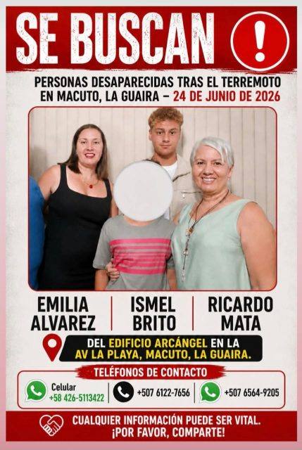 Foto de Emilia Alvarez, Ismel Brito y Ricardo Mata