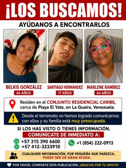 Foto de Belkis Gonzalez Ssntiago Hernandez Marlene Ramirez