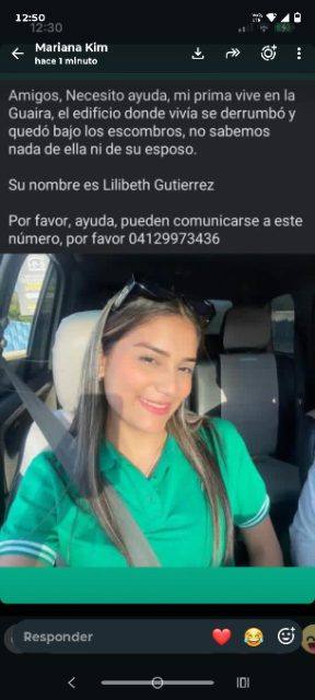 Foto de Lilibeth Gutiérrez