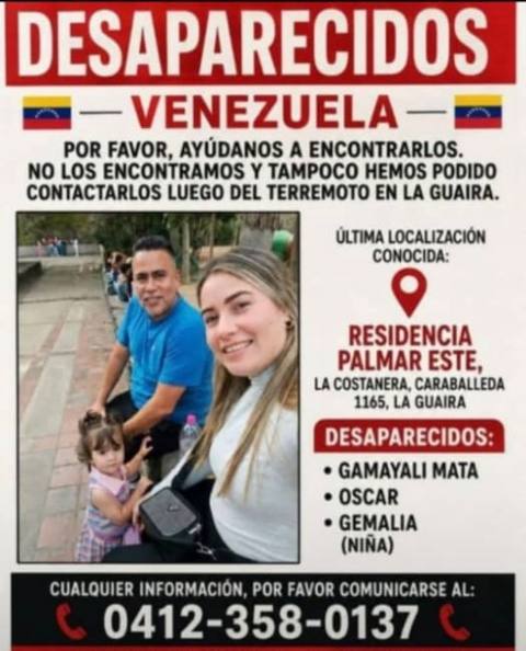 Foto de Oscar araujo y familia