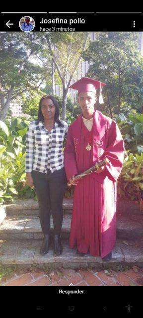 Foto de Josefina Rodriguez y Yorgenis Rsngel