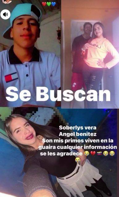 Foto de Soberly vera y angel Benítez