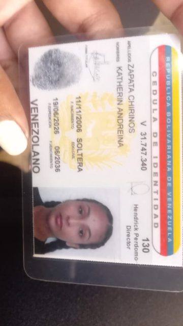 Foto de KATHERIN ANDREINA ZAPATA CHIRINOS