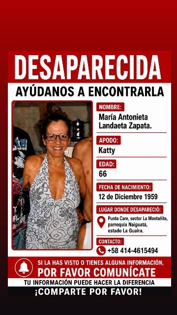 Foto de María Antonieta Landaeta Zapata
