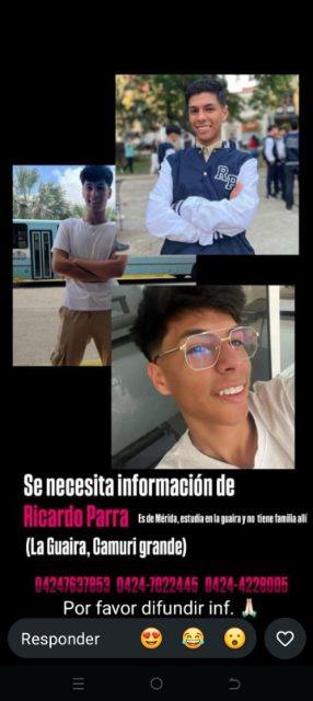 Foto de Ricardo Andrés Rodríguez Parra