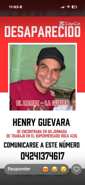 Foto de Henry Ernesto Guevara