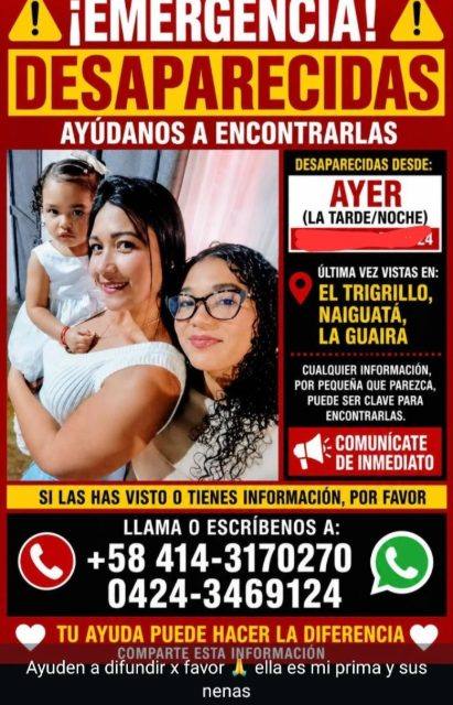 Foto de Zuleima  Díaz y sus niñas