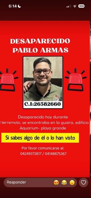 Foto de Pablo armas