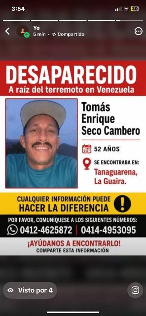 Foto de Tomas Enrique seco cambero