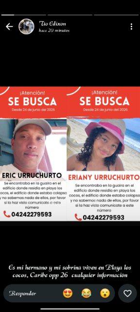 Foto de Erick José y Eriannis Blanco