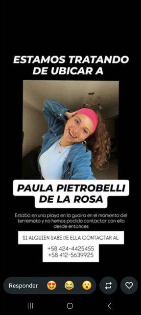 Foto de Paula Pietrobelli de la Rosa