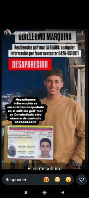 Foto de Guillermo Alejandro Marquina Mendoza