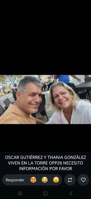 Foto de Thania Gonzalez y Oscar Gutierrez