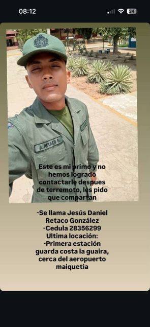 Foto de Jesús Daniel Retaco González
