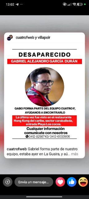 Foto de Gabriel García